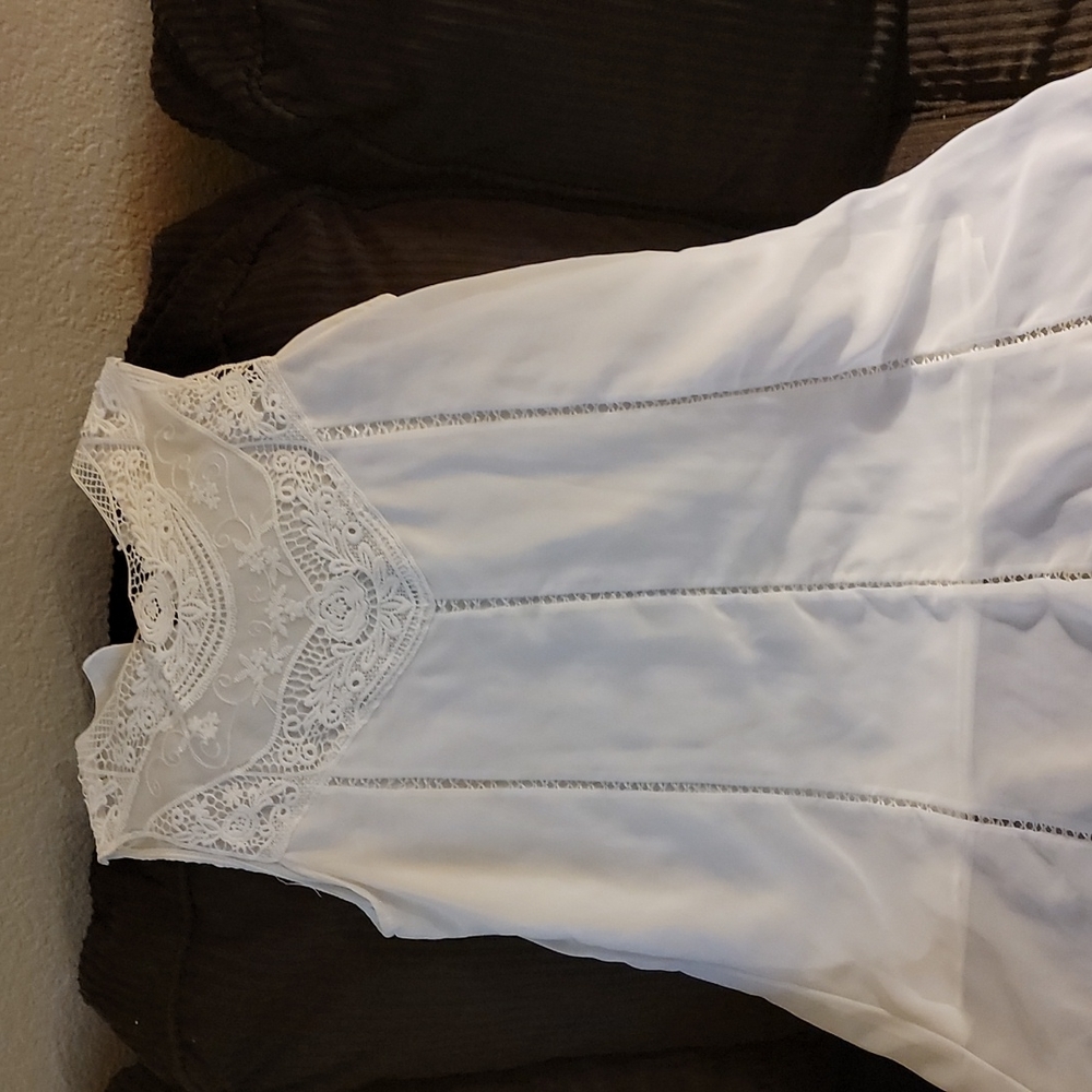 White dress